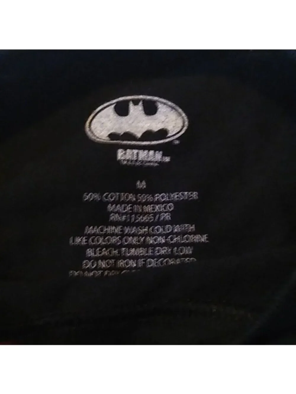 Boy's Batman Classic Logo T-shirt, Black, Medium 8